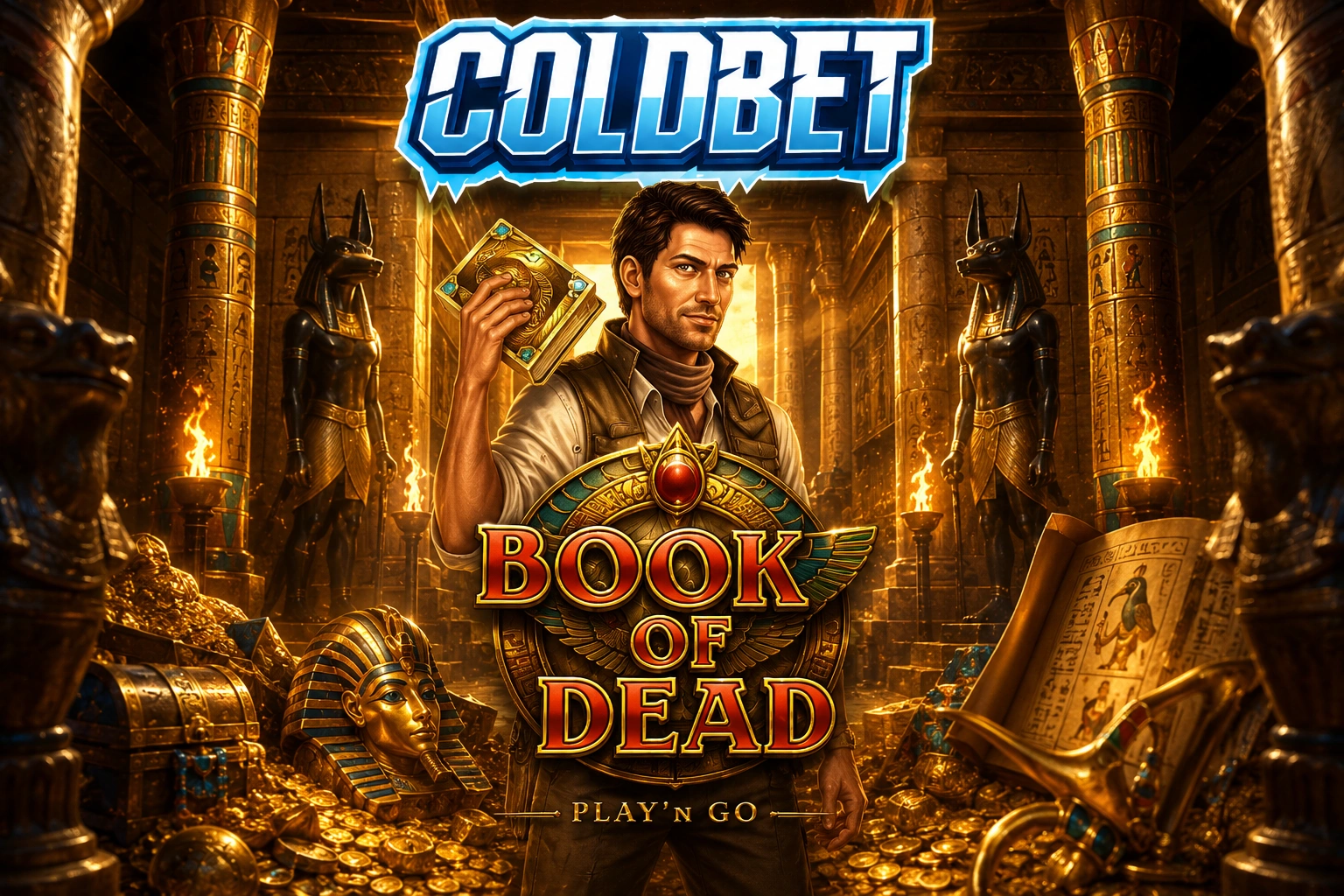 ColdBet Book of Dead – Play'n Go