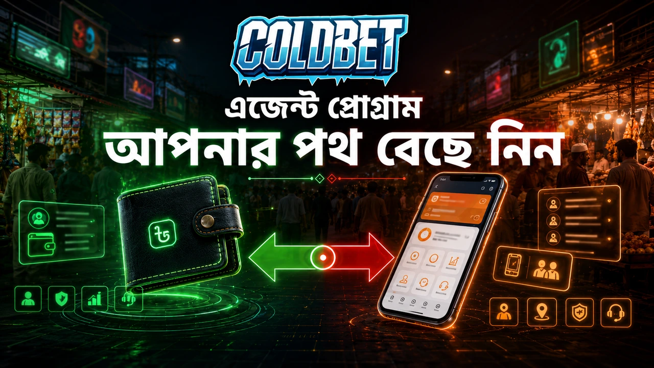 ColdBet BT Agent ও MobCash Agent প্রোগ্রাম, বাংলাদেশি এজেন্টরা ওয়ালেট ও ক্যাশিয়ার পরিচালনা করেন