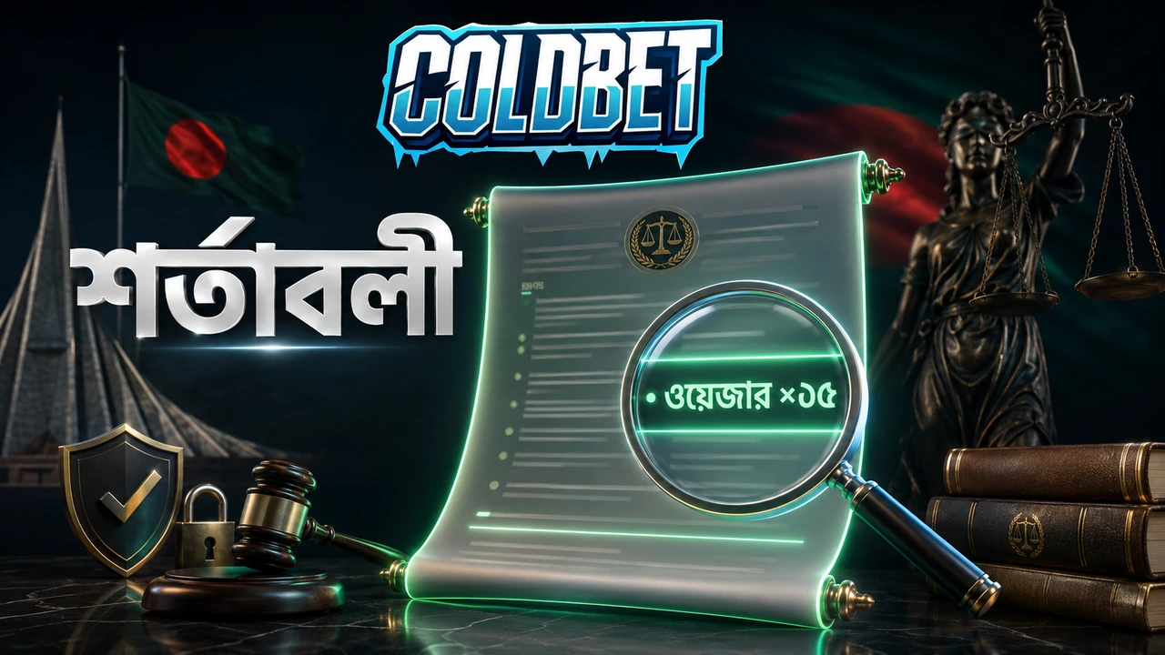 ColdBet প্রমো কোড শর্তাবলী, ওয়েজার রিকোয়ারমেন্ট, বিডিটি বোনাস, বাংলাদেশ