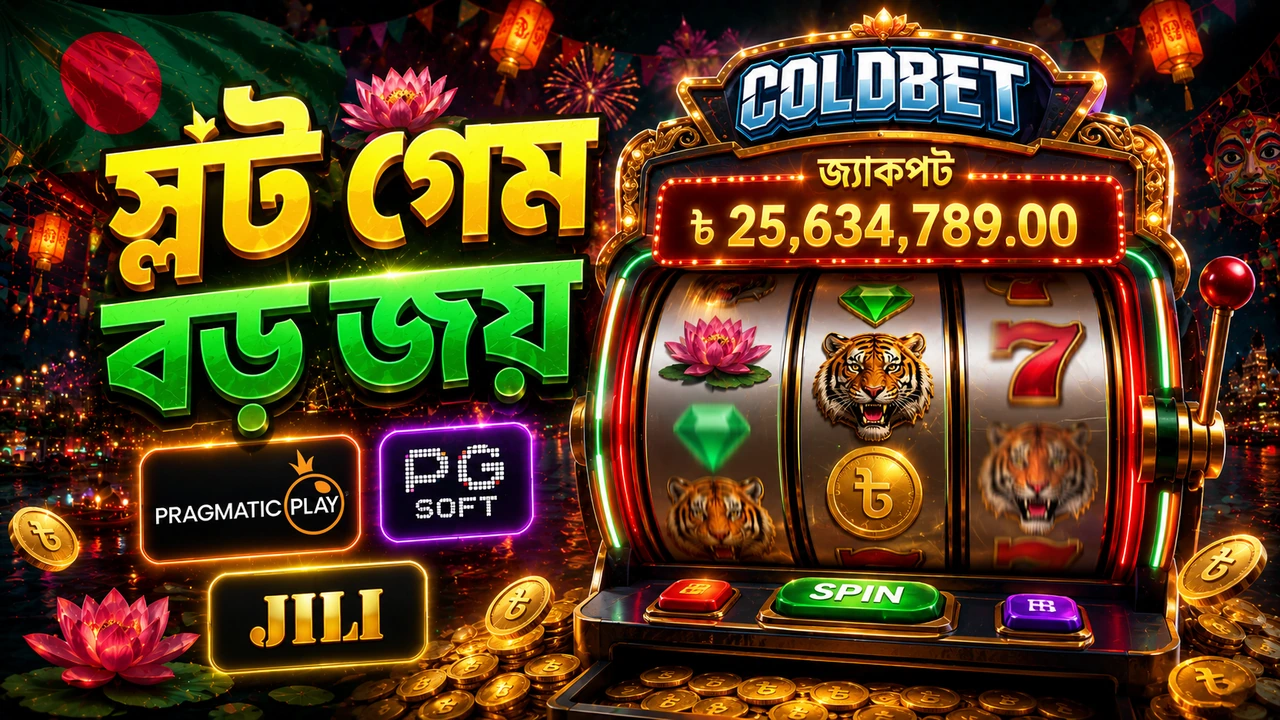 ColdBet স্লট গেম, ১৪,০০০+ স্লট, জ্যাকপট, প্রাগম্যাটিক প্লে, পিজি সফট, বাংলাদেশ