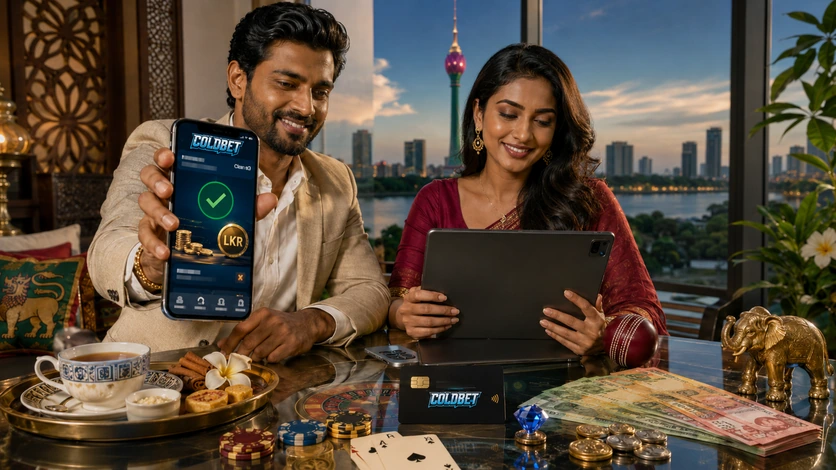 ColdBet welcome bonus 500000 LKR promo code