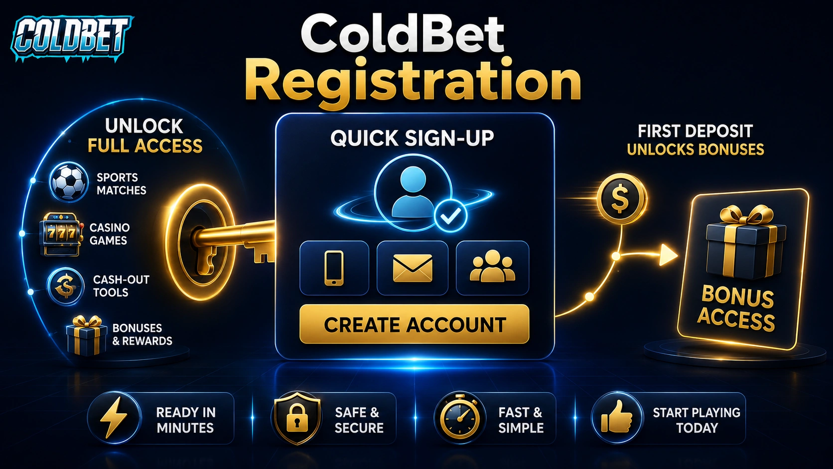 Coldbet registration